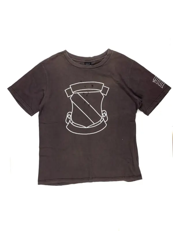 Crest Logo Flag Sleeve Tee