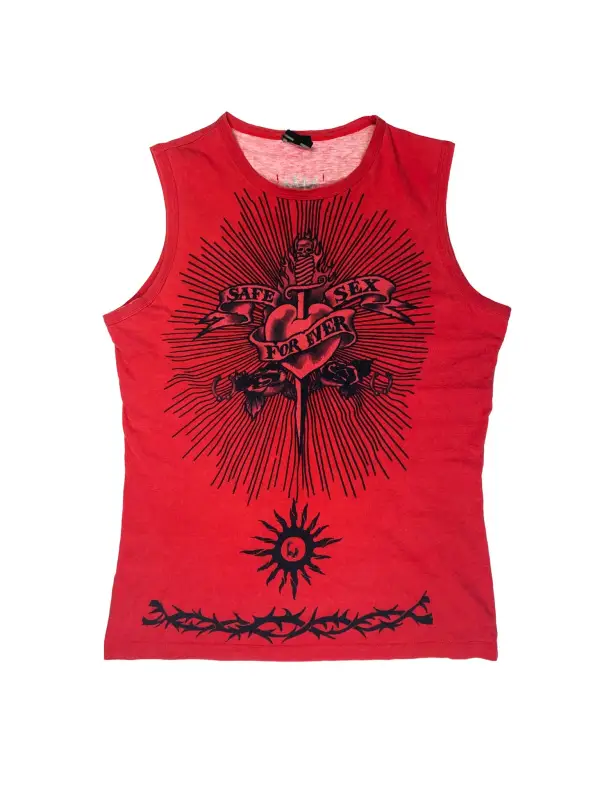 'Safe Sex Forever' Tank Top