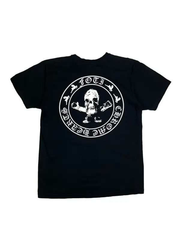 FOTI 'Chrome World' Skull Tee