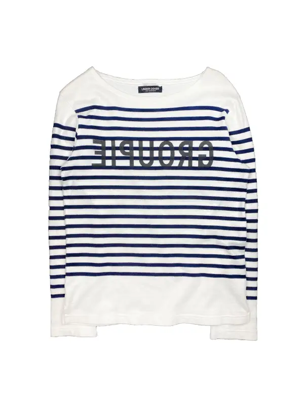 SS99 'Groupie' Striped Breton Top
