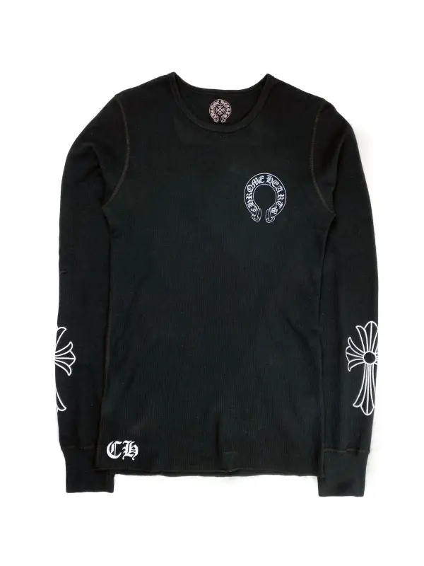 Horseshoe and Cross Long Sleeve